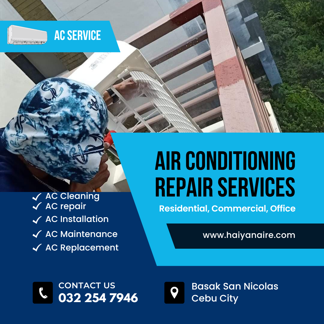 HAIYANANIRE AIRCON CLEANING and REPAIR SERVICES in Brgy. Cubacub Mandaue City Cebu 