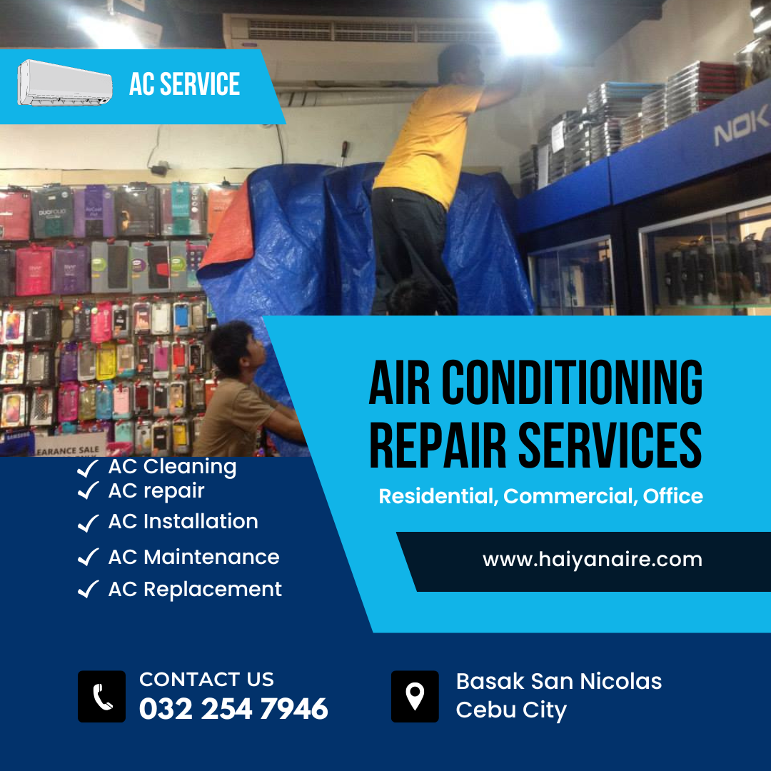 HAIYANANIRE AIRCON CLEANING and REPAIR SERVICES in Brgy. Ibabao Mandaue City Cebu