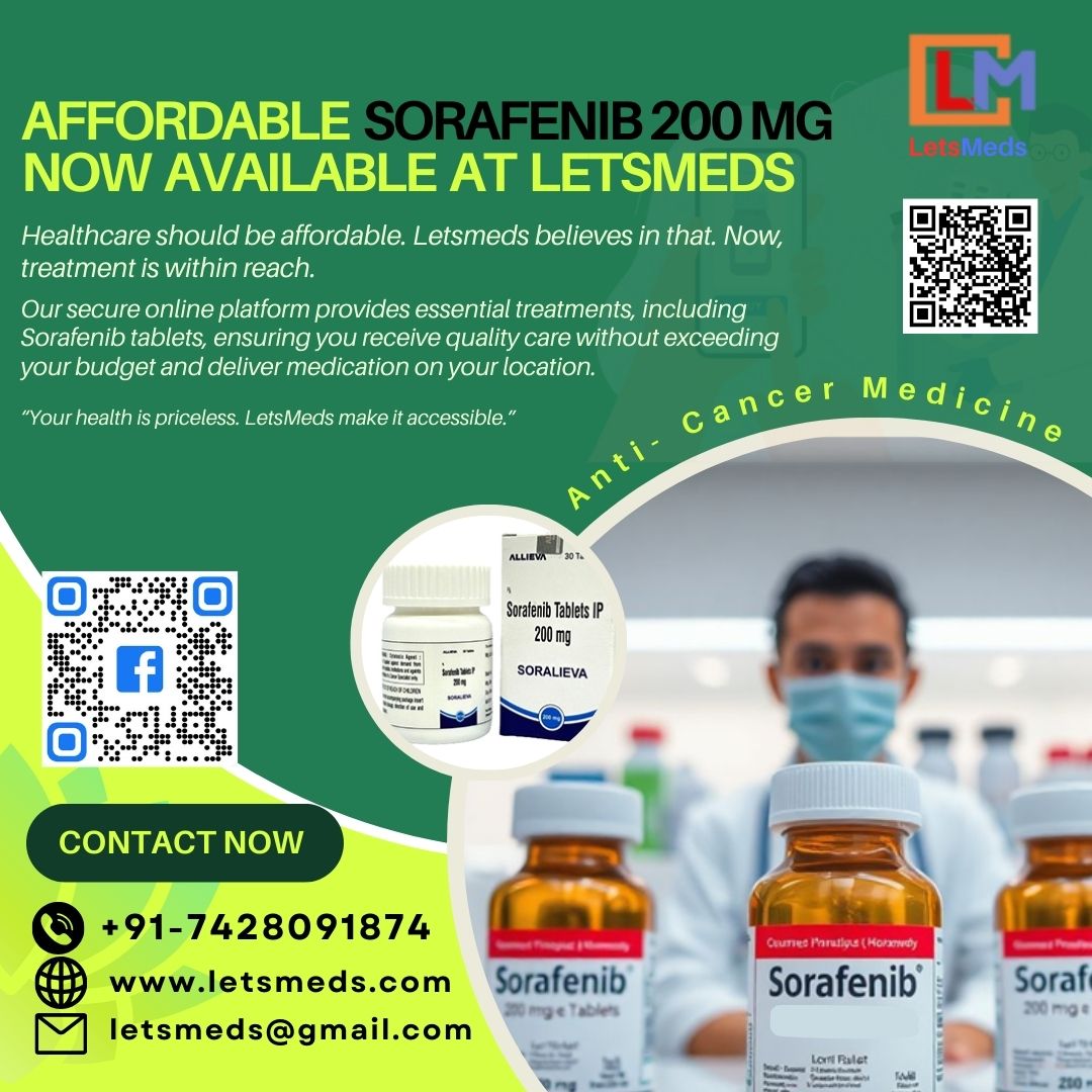 Affordable Sorafenib 200 mg Now Available at LetsMeds