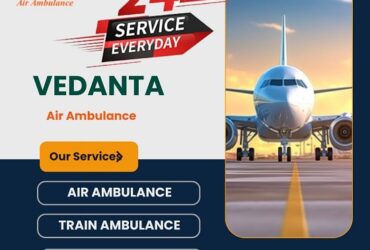 Book Vedanta Air Ambulance Service in Ranchi with Full ICU Facility at Affordable Price