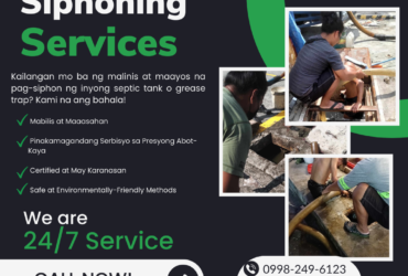 GLO Malabanan Siphoning Services