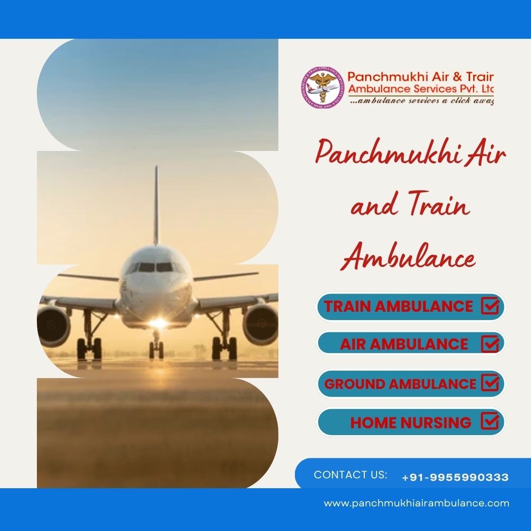 Get The Latest Model Medica Escort by Panchmukhi Air and Train Ambulance Services in Surat