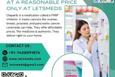 Buy Olaparib 150 mg at a reasonable price only at LetsMeds