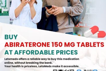 Get Abiraterone 150 mg Tablets at Affordable Price