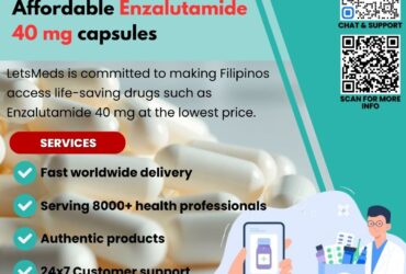 LetsMeds Make Prostate Cancer Treatment Affordable: Enzalutamide 40 mg Now Within Reach!