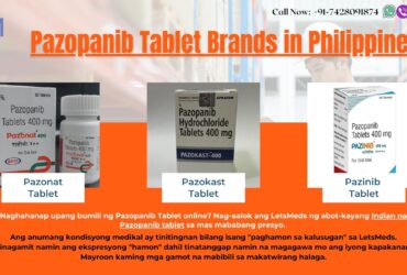 Pazopanib 400 mg Tablet Price Online Wholesale Metro Manila Philippines