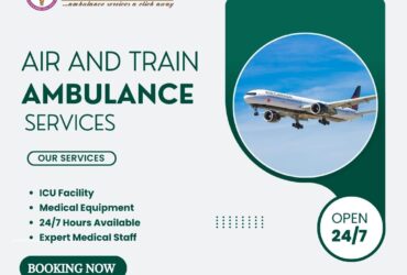 Shift Your Medical Patient Easily with Panchmukhi Air and Train Ambulance Services in Indore