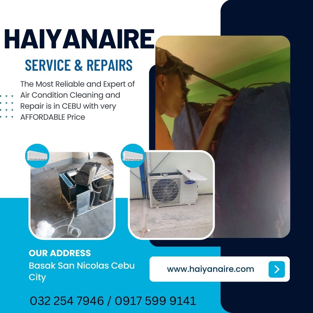 HAIYANANIRE AIRCON CLEANING and REPAIR SERVICES in Brgy. Subangdaku Mandaue City Cebu 