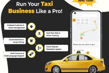 Launch Your Own Taxi Booking App With Custom Development Solutions
