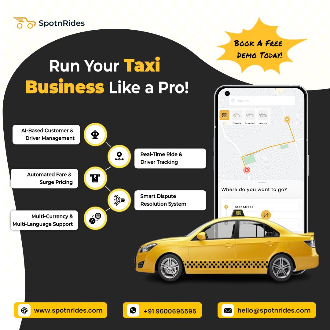 Launch Your Own Taxi Booking App With Custom Development Solutions