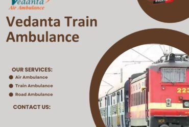 Vedanta provides a Fully Comfortable Air-conditioned Train Ambulance in Kolkata