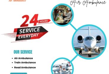 Top-level Air Ambulance with Superb Healthcare Services from Delhi via Vedanta