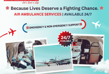 All Medical Facilities in Tridev Air Ambulance Services in Guwahati Are Reliable