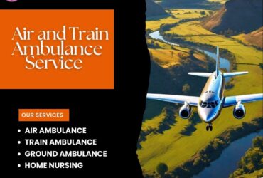 Hire Top-Rated  Air and Train Ambulance Services with ICU Setup by Panchmukhi in Aurangabad