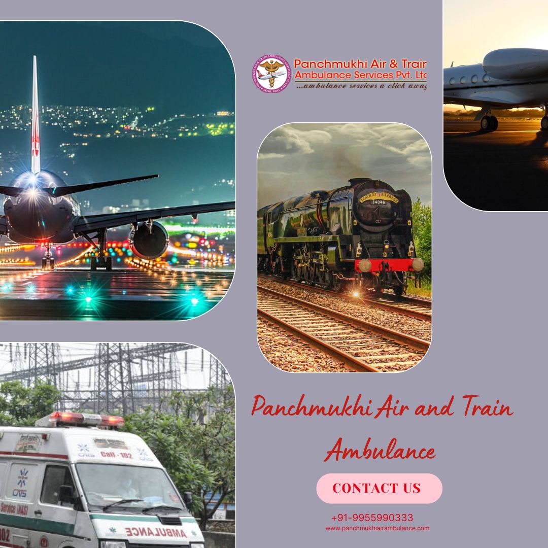 Make Sure Entire Journey Hassle-Free with Panchmukhi Air and Train Ambulance Services in Raigarh