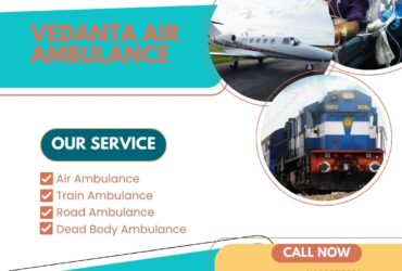 Urgent and Easy Patient Relocation via Vedanta Air Ambulance with Medical Crew in Patna