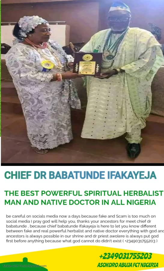 The Most Powerful Spiritual Herbalist Man And Native Doctor In Nigeria
