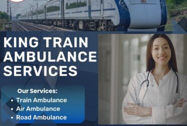 King is the most Reliable and Safe Train Ambulance Service in Patna