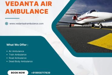 Emergency Aircraft with Medical Attention from Mumbai via Vedanta