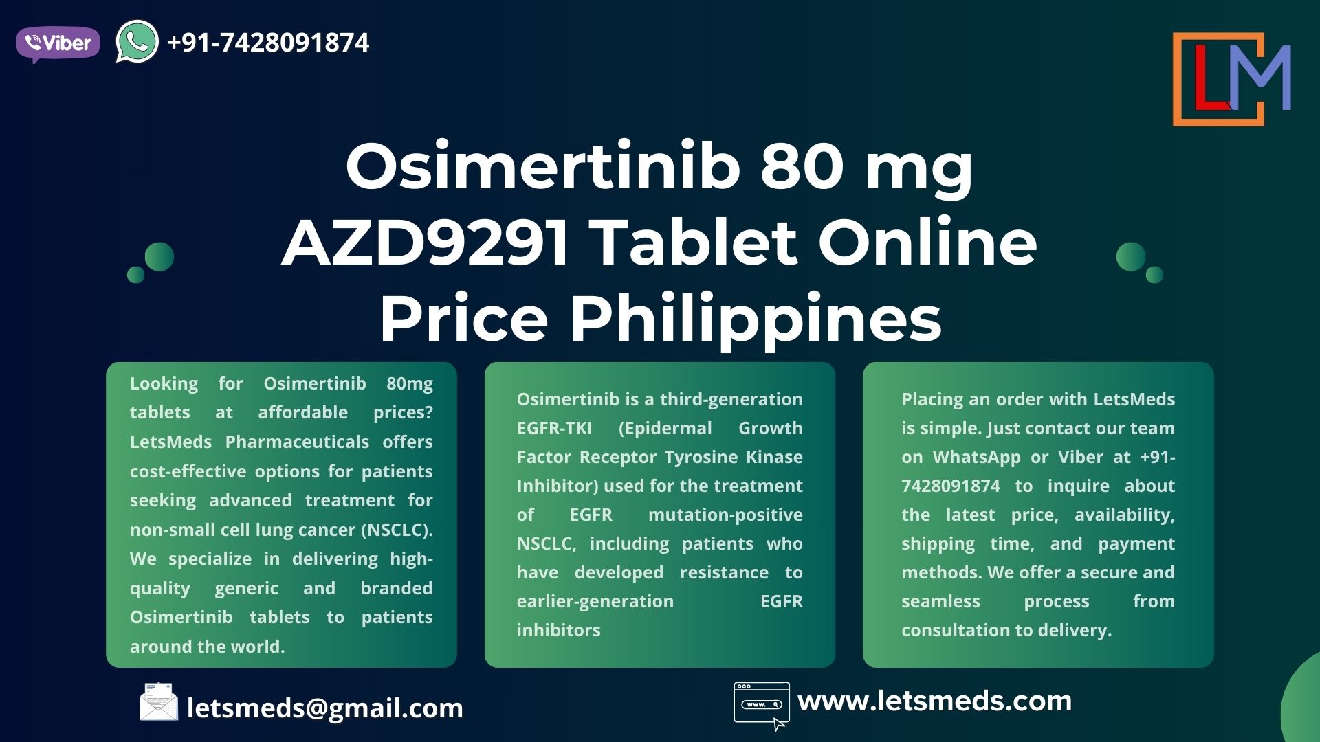Generic Osimertinib Tablet Cost Thailand Philippines