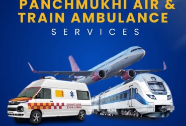 Use Medical Care Panchmukhi Air and Train Ambulance Services in Mumbai