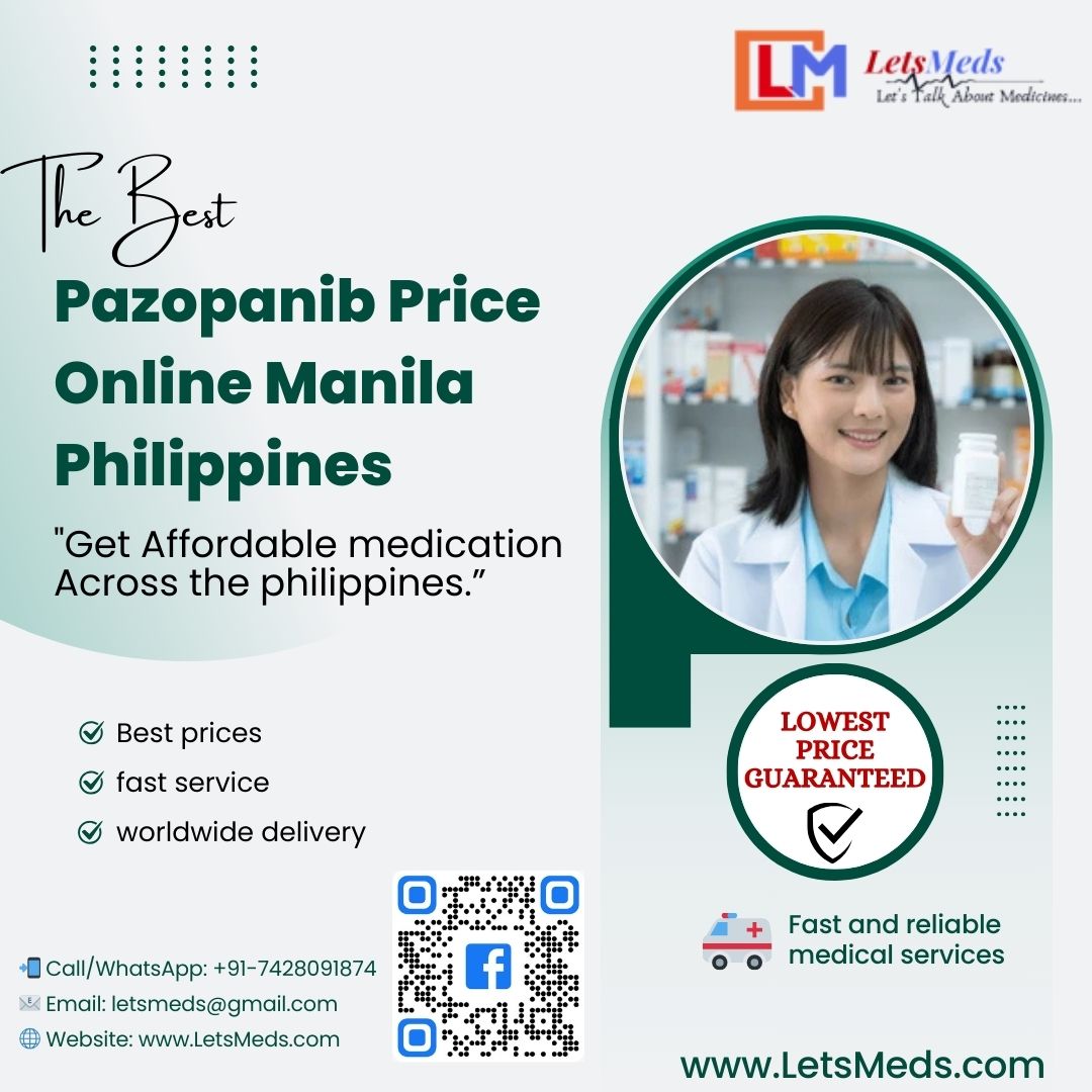 Pazopanib 200 mg Price Manila Philippines at LetsMeds