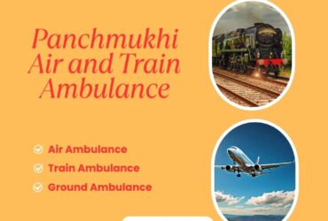 Get Advanced Technology Medical Air and Train Ambulance Services in Bhopal at a Low Price by Panchmukhi