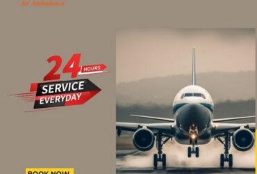 Book Paramedical Vedanta Air Ambulance Service in Ahmedabad with Medical Equipment