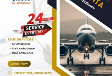 Utilize Top-class Vedanta Air Ambulance Service in Amritsar Latest Medical Equipment