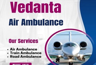 Hire Vedanta Air Ambulance Service in Goa with Medical Equipment at an Affordable Cost