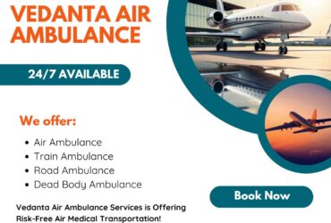 Book an Inexpensive and Trustworthy Air Ambulance with MD Doctor from Chennai