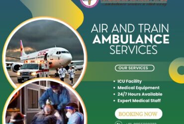 Book High-Class Maintained Air and Train Ambulance Services in Patna by Panchmukhi