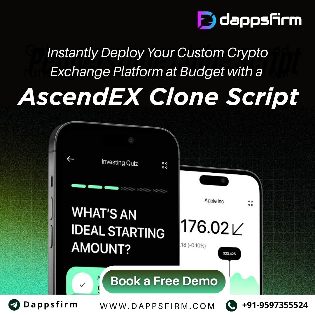 Develop Your Unique  Trading Platform Using a Fully Customizable AscendEX  Script
