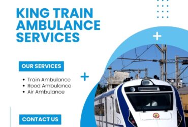 Fast Medical Help with King Train Ambulance in Patna is Available Anytime