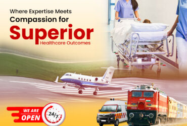Obtain an Air and Train Ambulance from Patna by Panchmukhi at the Lowest Charge