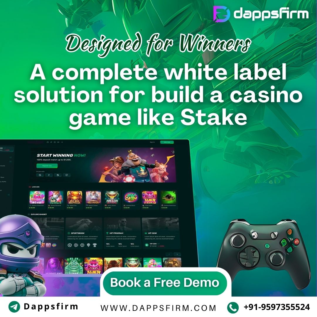 Enter the World of Online Casino Gaming with Our Market‑Ready Stake Casino  Software