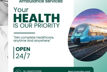 Medivic Provides Full Medical Tools in Patna for Lengthy Travel on a Train Ambulance