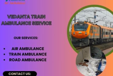 A trustworthy medical transfer service in Ranchi is Vedanta Train Ambulance Service