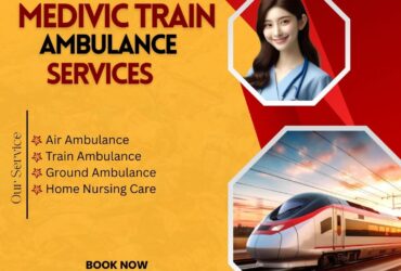 Medivic Manage the Shifting with Complete Clearness in Patna in a Train Ambulance