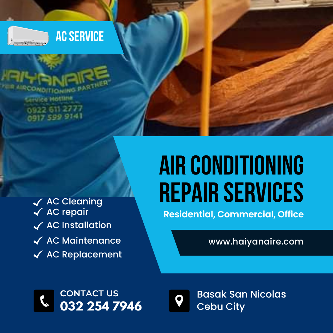 HAIYANANIRE AIRCON CLEANING and REPAIR SERVICES in Brgy. Umapad Mandaue City Cebu 
