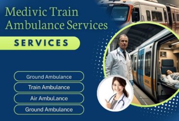 Medivic Makes Sure the Transfer Is Conducted Expertly in a Train Ambulance in Kolkata