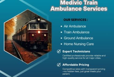 The Top Transfer Team is present in the Medivic Train Ambulance in Bangalore