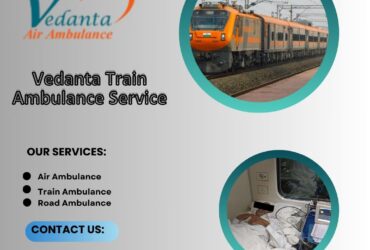 Vedanta Train Ambulance suffering transports services the sick patient