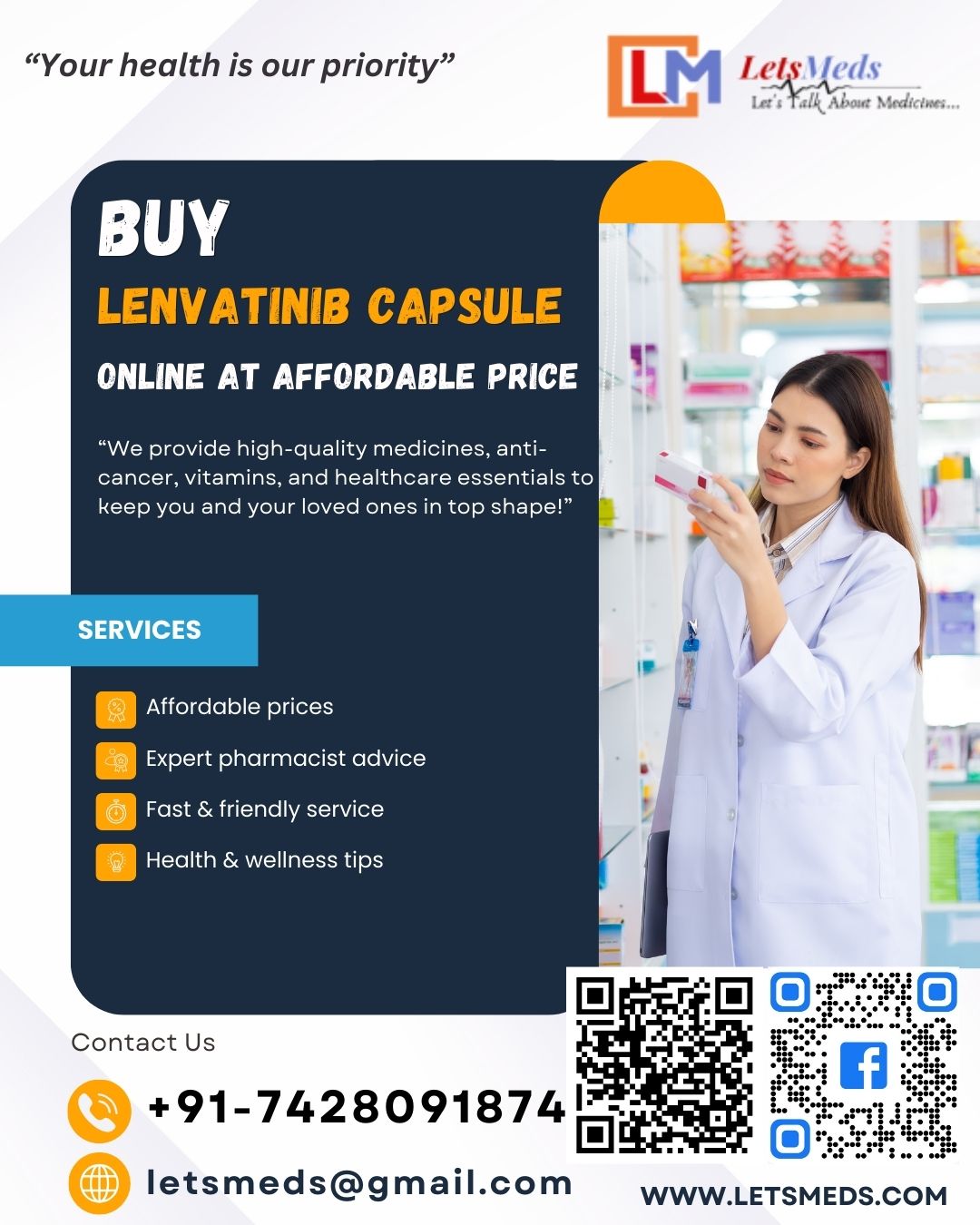 Buy Lenvatinib Capsule Online at Affordable Price