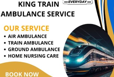 King Helps Families Transit with Full Confidence in Ranchi in a Train Ambulance