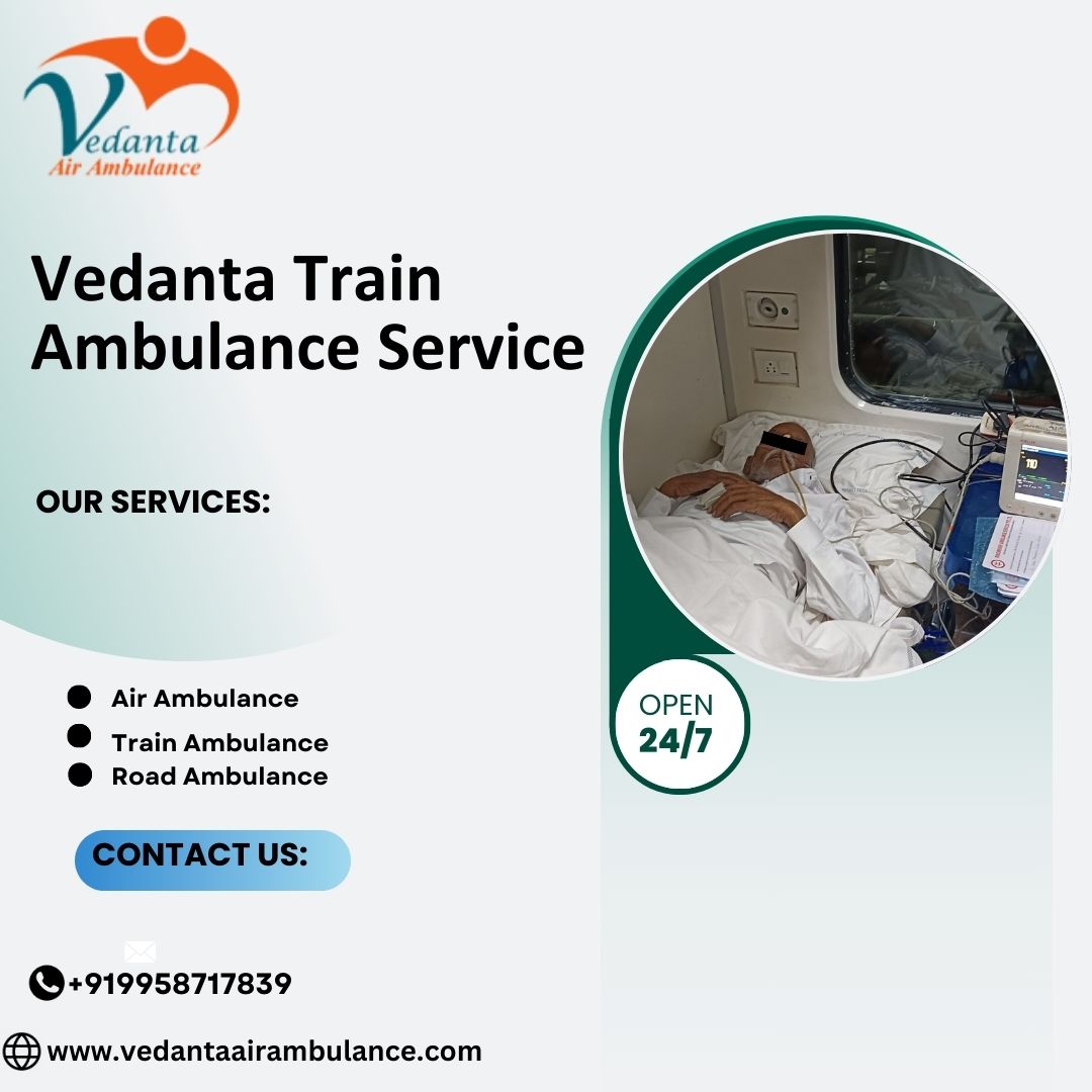 Vedanta Train Ambulance provides Top Security during Transfer in Ranchi