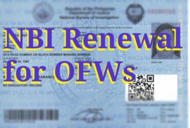 NBI Renewal for Pinoys Abroad
