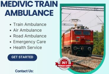 The Medivic Train Ambulance Service in Mumbai allows the use of life-saving medical proficiency