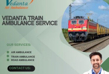 Vedanta's Train Ambulance provides qualified help for critical transportation in Kolkata