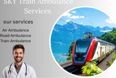With its train ambulance, Sky offers a convenient means of transportation outside of Mumbai